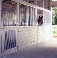 Horse Looking Over Gate